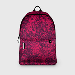 Рюкзак Насыщенный розовый текстура, цвет: 3D-принт — фото 2