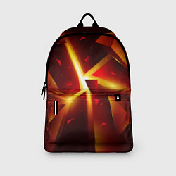 Рюкзак Трехмерный взрыв неоновых плит абстракция, цвет: 3D-принт — фото 2