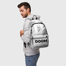 Рюкзак Doom - white gradient по-центру, цвет: 3D-принт — фото 2