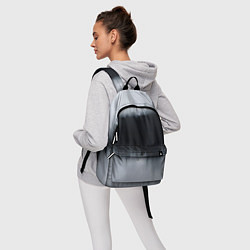 Рюкзак Разводы черной краски, цвет: 3D-принт — фото 2