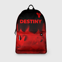 Рюкзак Destiny - red gradient посередине, цвет: 3D-принт — фото 2