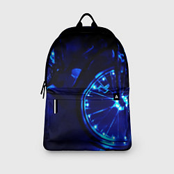 Рюкзак Синяя подсветка колёс, цвет: 3D-принт — фото 2
