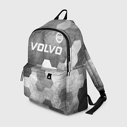 Рюкзак Volvo - grey gradient посередине, цвет: 3D-принт
