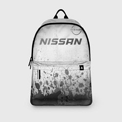 Рюкзак Nissan - white gradient посередине, цвет: 3D-принт — фото 2
