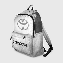 Рюкзак Toyota - white gradient по-центру, цвет: 3D-принт