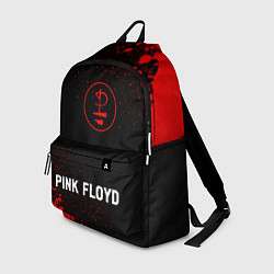 Рюкзак Pink Floyd - red gradient по-центру, цвет: 3D-принт