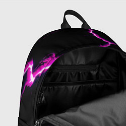 Рюкзак Color pink black, цвет: 3D-принт — фото 2