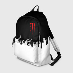 Рюкзак Monster energy red logo, цвет: 3D-принт