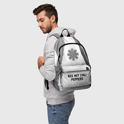 Рюкзак Red Hot Chili Peppers - white gradient по-центру, цвет: 3D-принт — фото 2