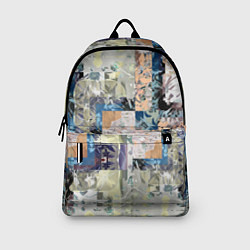 Рюкзак Цветочная геометрическая абстракция, цвет: 3D-принт — фото 2