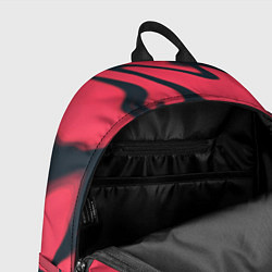 Рюкзак Color black red, цвет: 3D-принт — фото 2