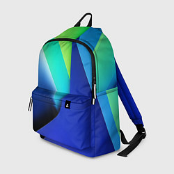 Рюкзак Color blue green, цвет: 3D-принт