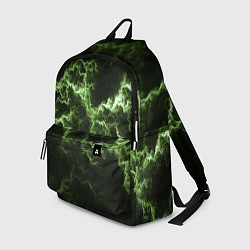 Рюкзак Lightning green glow, цвет: 3D-принт