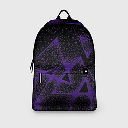 Рюкзак The triangle is purple, цвет: 3D-принт — фото 2