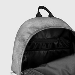 Рюкзак Nine Inch Nails - grey gradient посередине, цвет: 3D-принт — фото 2
