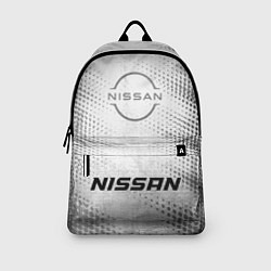 Рюкзак Nissan - white gradient по-центру, цвет: 3D-принт — фото 2