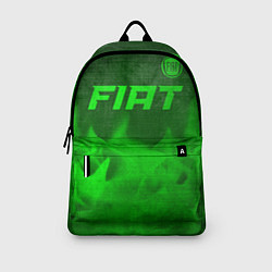 Рюкзак Fiat - green gradient посередине, цвет: 3D-принт — фото 2
