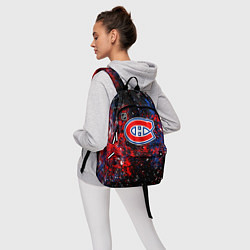 Рюкзак Montreal Canadiens NHL black, цвет: 3D-принт — фото 2