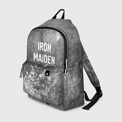 Рюкзак Iron Maiden - grey gradient посередине, цвет: 3D-принт