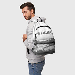 Рюкзак Metallica - white gradient посередине, цвет: 3D-принт — фото 2