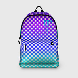 Рюкзак Monster шахматная клетка градиент, цвет: 3D-принт — фото 2