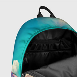 Рюкзак Самурай и сакура, цвет: 3D-принт — фото 2