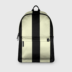 Рюкзак Color black beige line, цвет: 3D-принт — фото 2