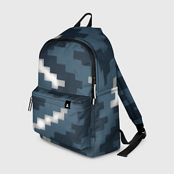 Рюкзак Пиксельная текстура камуфляж, цвет: 3D-принт