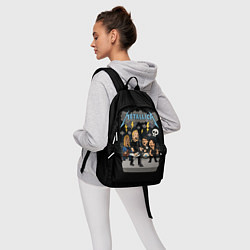 Рюкзак Металлика, мультяшный стиль, цвет: 3D-принт — фото 2