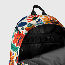 Рюкзак Простые цветы, цвет: 3D-принт — фото 2