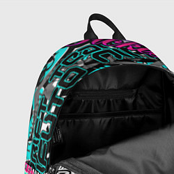 Рюкзак NBA надписи текстура, цвет: 3D-принт — фото 2