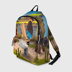 Рюкзак Майнкрафт - вайб, цвет: 3D-принт