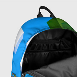 Рюкзак Эндермен помогает героям, цвет: 3D-принт — фото 2