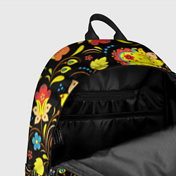 Рюкзак Хохлома узор, цвет: 3D-принт — фото 2