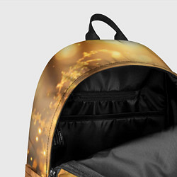 Рюкзак Золотые лучи солнца на рассвете, цвет: 3D-принт — фото 2