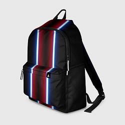Рюкзак Color white blue red neon, цвет: 3D-принт