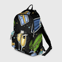 Рюкзак Новогодний вайб, цвет: 3D-принт