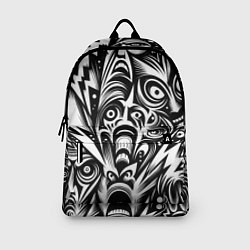 Рюкзак Lightnings and faces - ai art fantasy, цвет: 3D-принт — фото 2