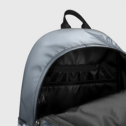 Рюкзак Снежинка на черно белое, цвет: 3D-принт — фото 2