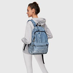 Рюкзак Налипший снег, цвет: 3D-принт — фото 2