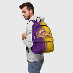 Рюкзак NBA Lakers LA, цвет: 3D-принт — фото 2