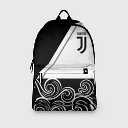Рюкзак Ювентус геометрия полосы текстура, цвет: 3D-принт — фото 2
