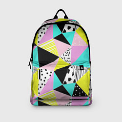 Рюкзак Треугольнички, цвет: 3D-принт — фото 2