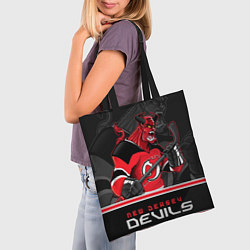 Сумка-шопер New Jersey Devils, цвет: 3D-принт — фото 2