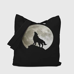 Сумка-шопер Moon Wolf, цвет: 3D-принт