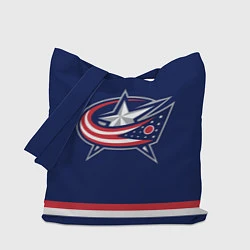 Сумка-шопер Columbus Blue Jackets, цвет: 3D-принт