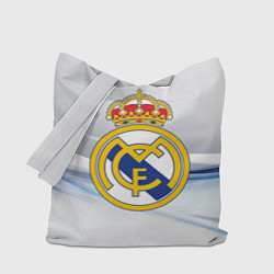 Сумка-шопер Реал Мадрид, цвет: 3D-принт
