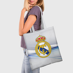 Сумка-шопер Реал Мадрид, цвет: 3D-принт — фото 2