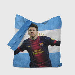 Сумка-шопер Messi from Argentina, цвет: 3D-принт