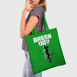 Сумка-шопер Green Day: Girl, цвет: 3D-принт — фото 2